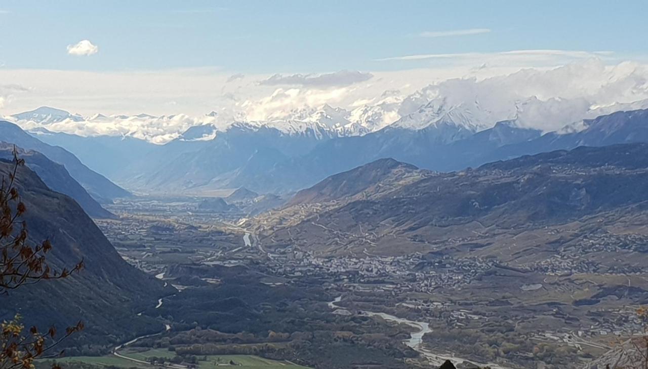 Hotel Rhoneblick Guttet-Feschel Esterno foto