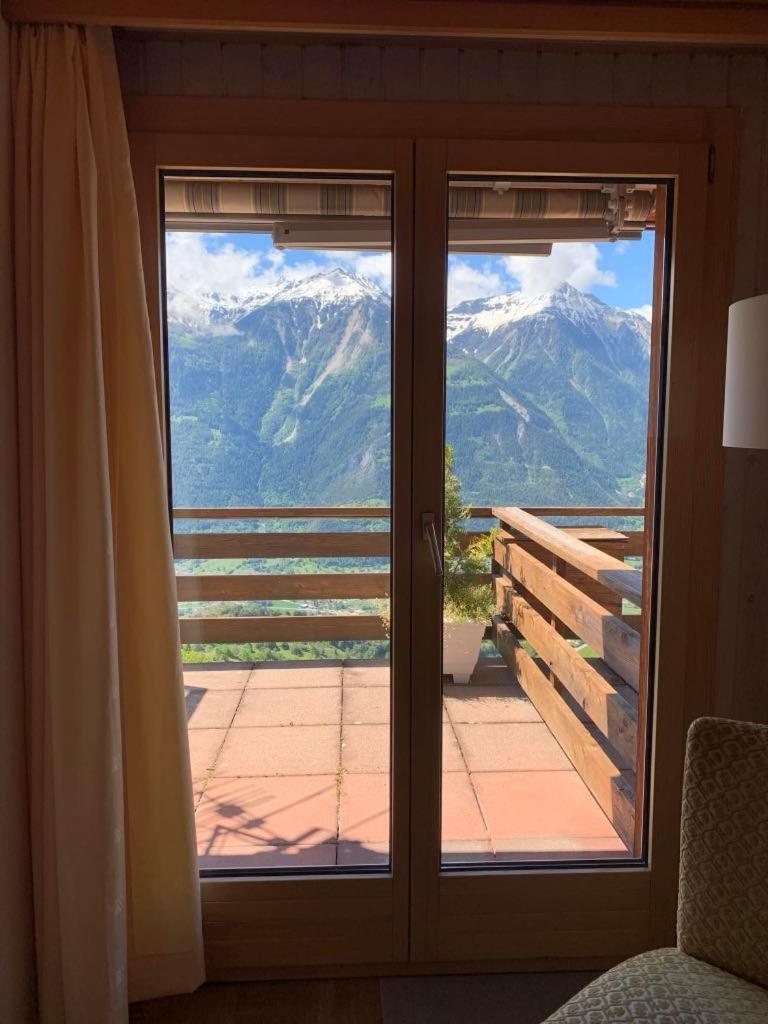 Hotel Rhoneblick Guttet-Feschel Esterno foto